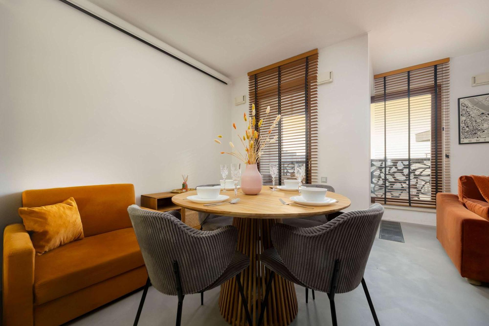 Apartmán Air Conditioned In Close To The River With Parking And Desk By Renters
